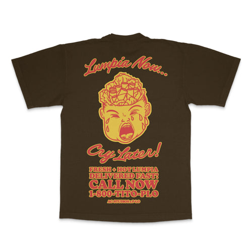 AC Studios x P-LO Collab Tee (Brown)