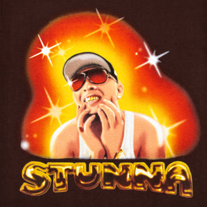 Stunna Airbrush Tee (Brown)