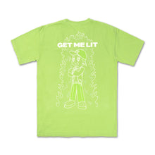 Load image into Gallery viewer, Get Me Lit Tee - Lime