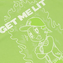 Load image into Gallery viewer, Get Me Lit Tee - Lime