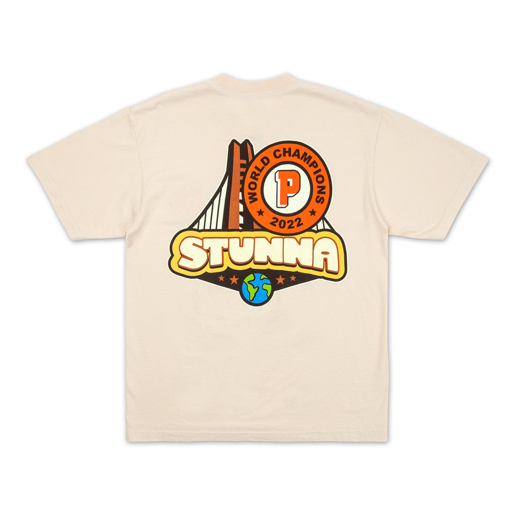 Stunna Champions Tee (Creme)